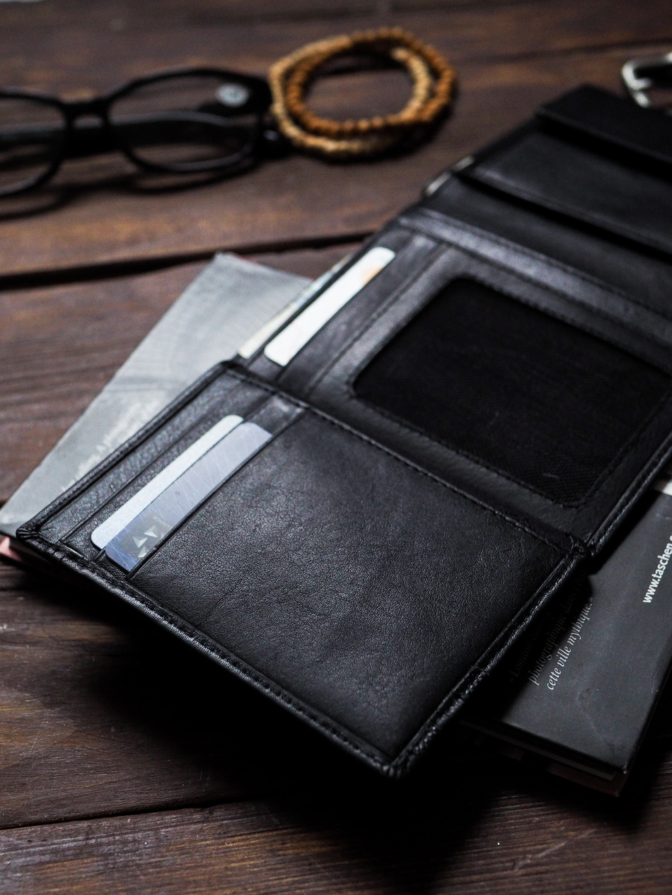 Valentini Trophy 266 Herrengeldbörse schwarz