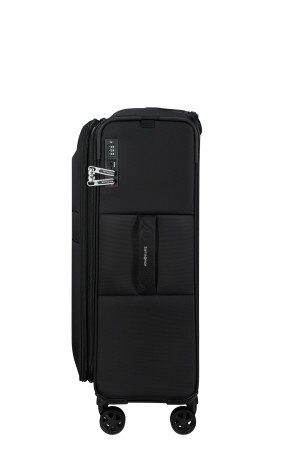 Samsonite Urbify 68 cm vergrößerbarer schwarzer Koffer