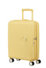 American Tourister Soundbox Kabinenkoffer 55cm, vergrößerbar, hellgelb