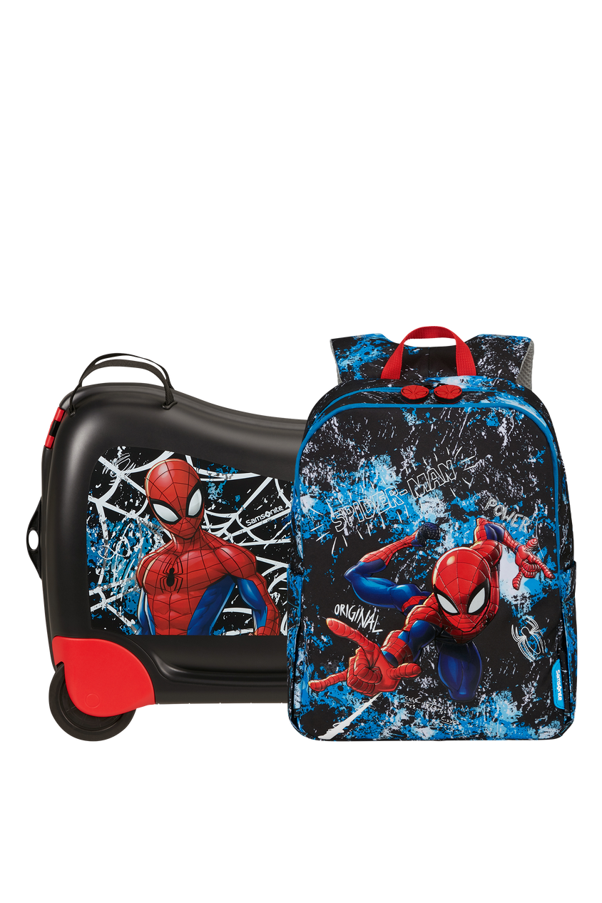 Zestaw walizka i plecak Samsonite spiderman mystery