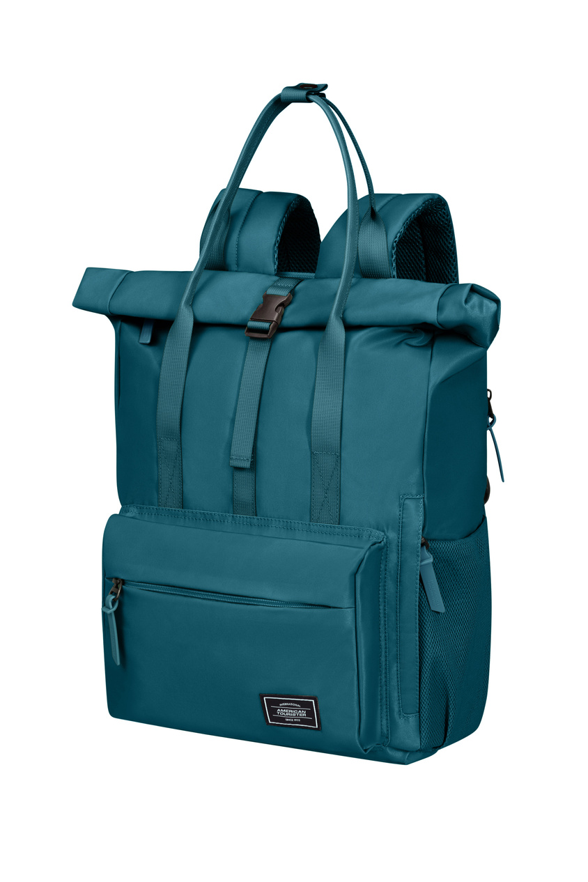 American Tourister Urban Groove 15,6" dunkelgrüner rollender Laptop-Rucksack