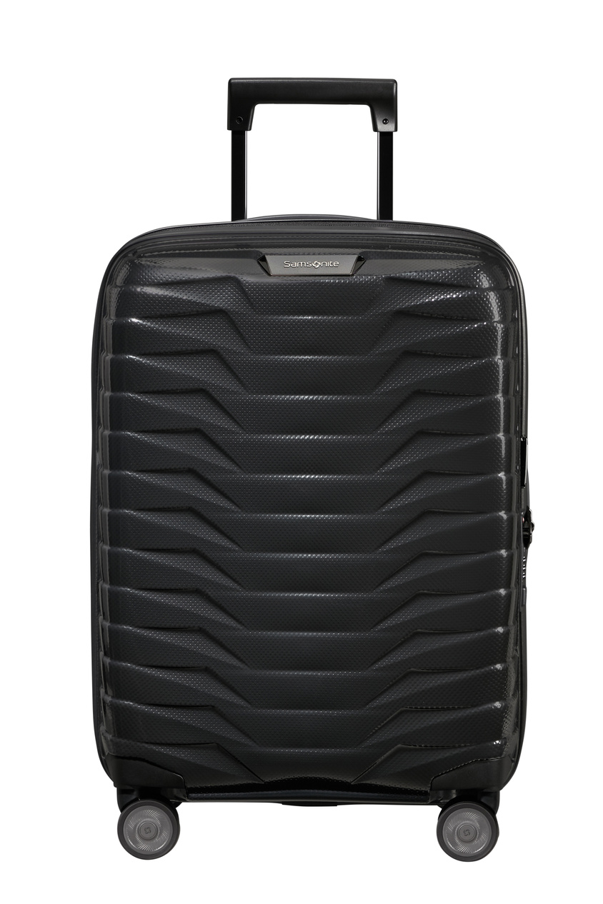 Samsonite Proxis 55cm Handgepäckkoffer, erweiterbar silber
