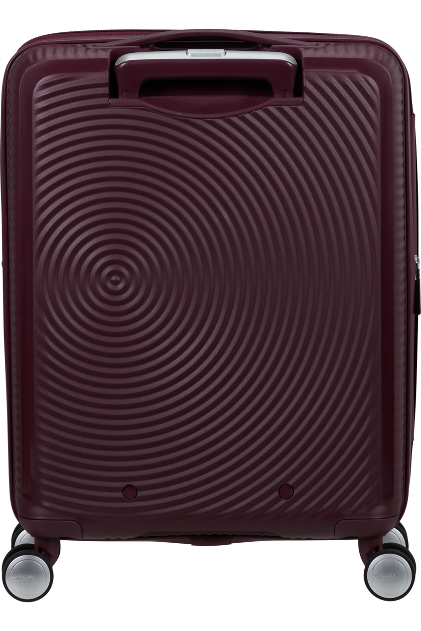 Walizka kabinowa American Tourister Soundbox 55 cm powiększana wiśniowa