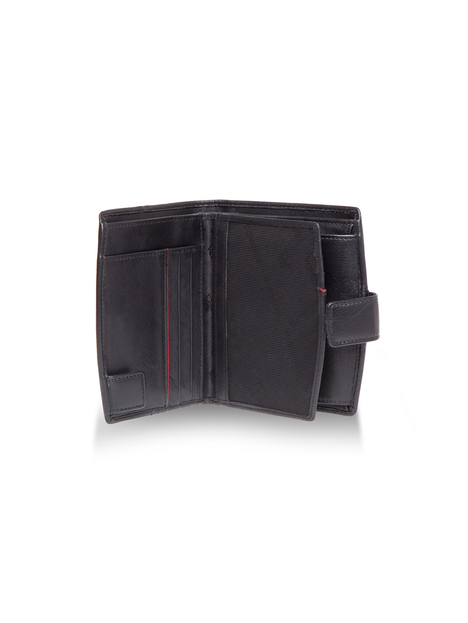 Valentini Black & Red Diamond Damenbrieftasche 297 schwarz