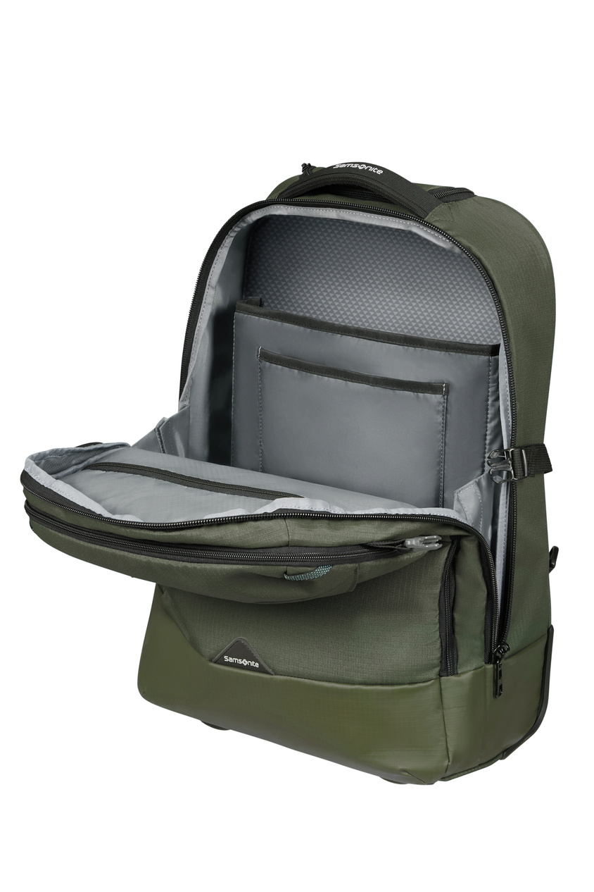 Samsonite Roadseeker Rucksack auf Rollen Grün