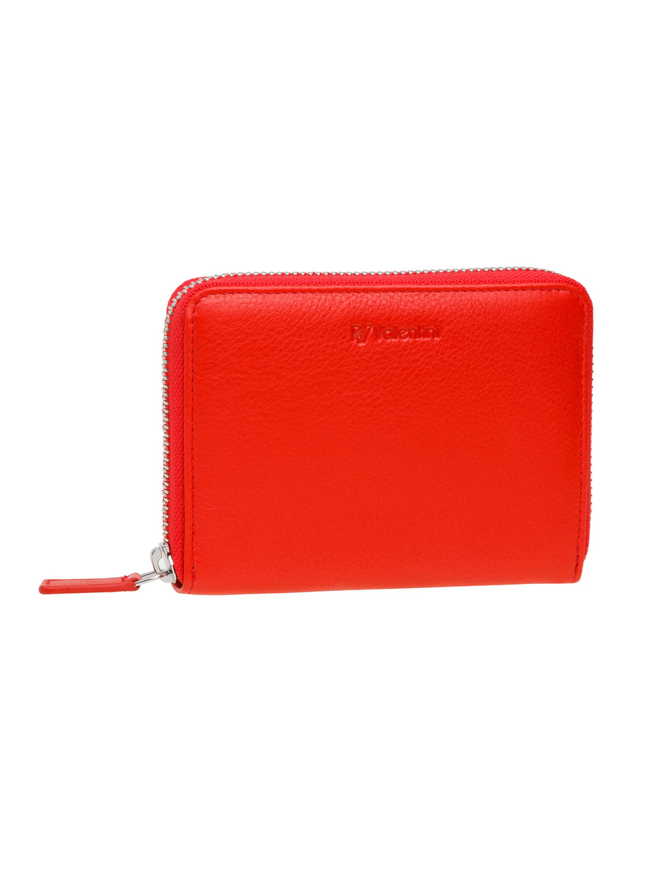 Valentini Damengeldbörse Metallic 410 rot