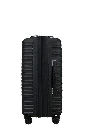 Samsonite Upscape 55 cm vergrößerbarer Kabinenkoffer, Schwarz