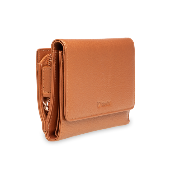 Portfel damski Valentini Metallic P62 miedziany