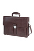 Valentini Ambassador 606 Aktentasche aus braunem Leder