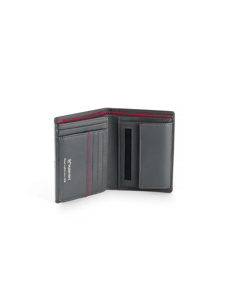 Valentini Black&Red Diamond Herrengeldbörse 266 grau