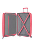 American Tourister Soundbox 77cm erweiterbarer rosa Koffer