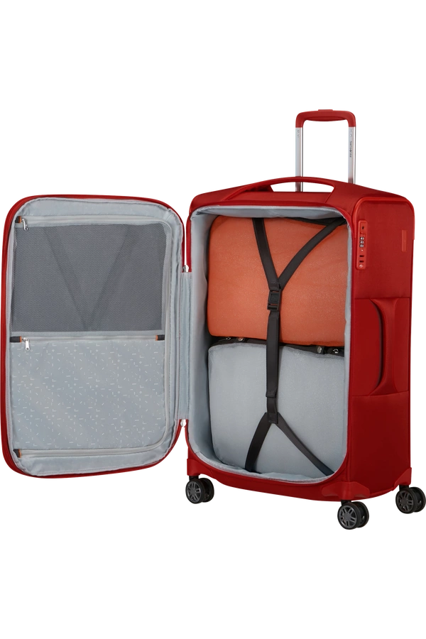 Samsonite Re-Lite Koffer 67cm Erweiterbar Rot