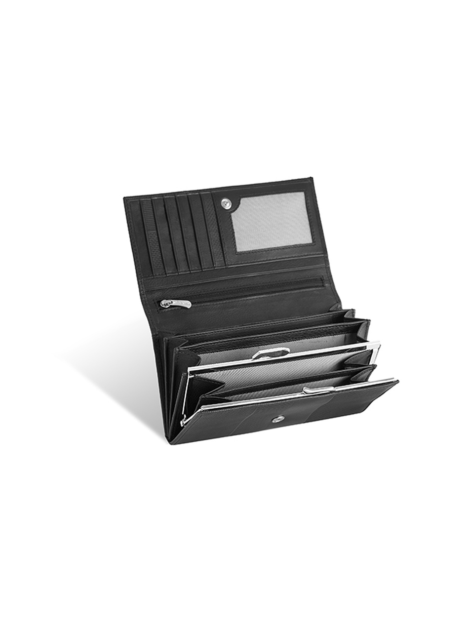 Valentini Yew Damenbrieftasche mit Portemonnaie 273 schwarz