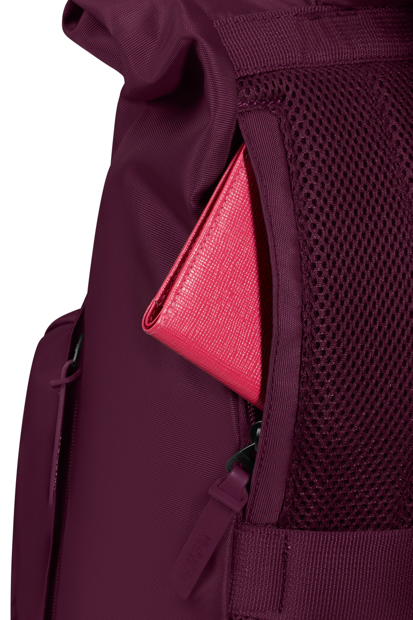 American Tourister Urban Groove City rollender Rucksack navy blau