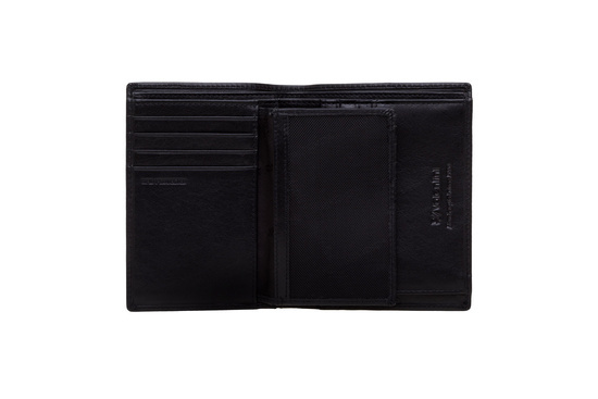 Valentini Herrengeldbörse Metal Sticker 265 schwarz