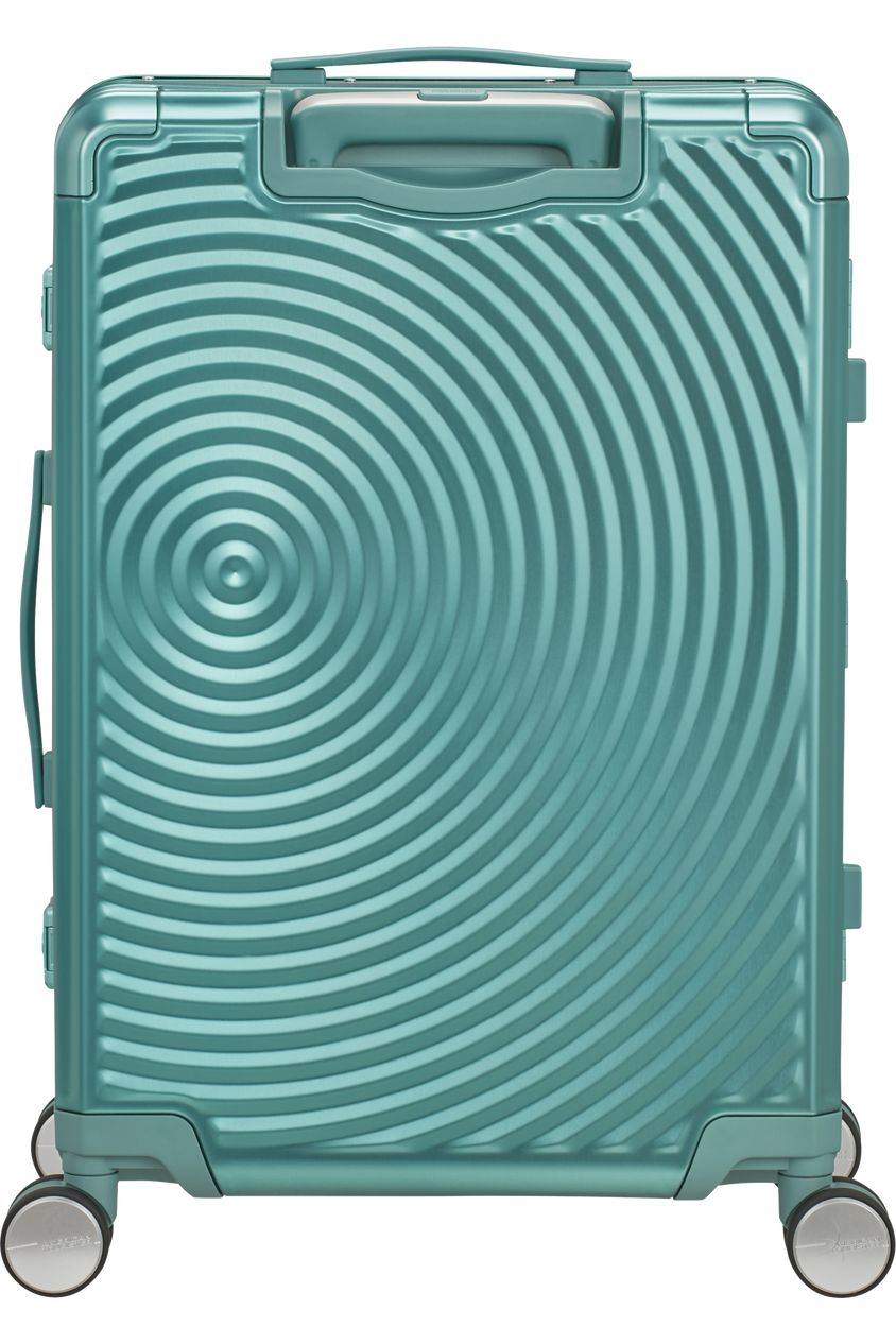 American Tourister Soundbox Alu Koffer 68cm Türkis