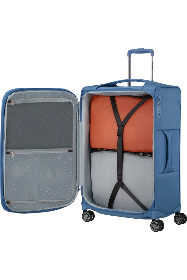 Samsonite Re-Lite Koffer 67cm erweiterbar blau