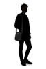 Samsonite Sacksquare M Umhängetasche schwarz