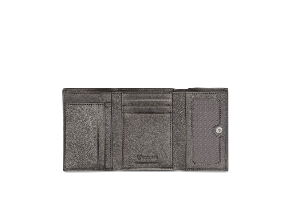 Valentini Damengeldbörse Metallic 445 silber