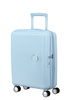 American Tourister Soundbox Kabinenkoffer 55cm, vergrößerbar, hellblau
