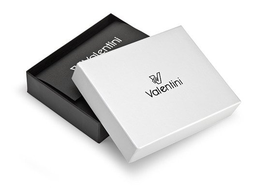 Valentini Black & Red Diamond Herrengeldbörse 274 schwarz