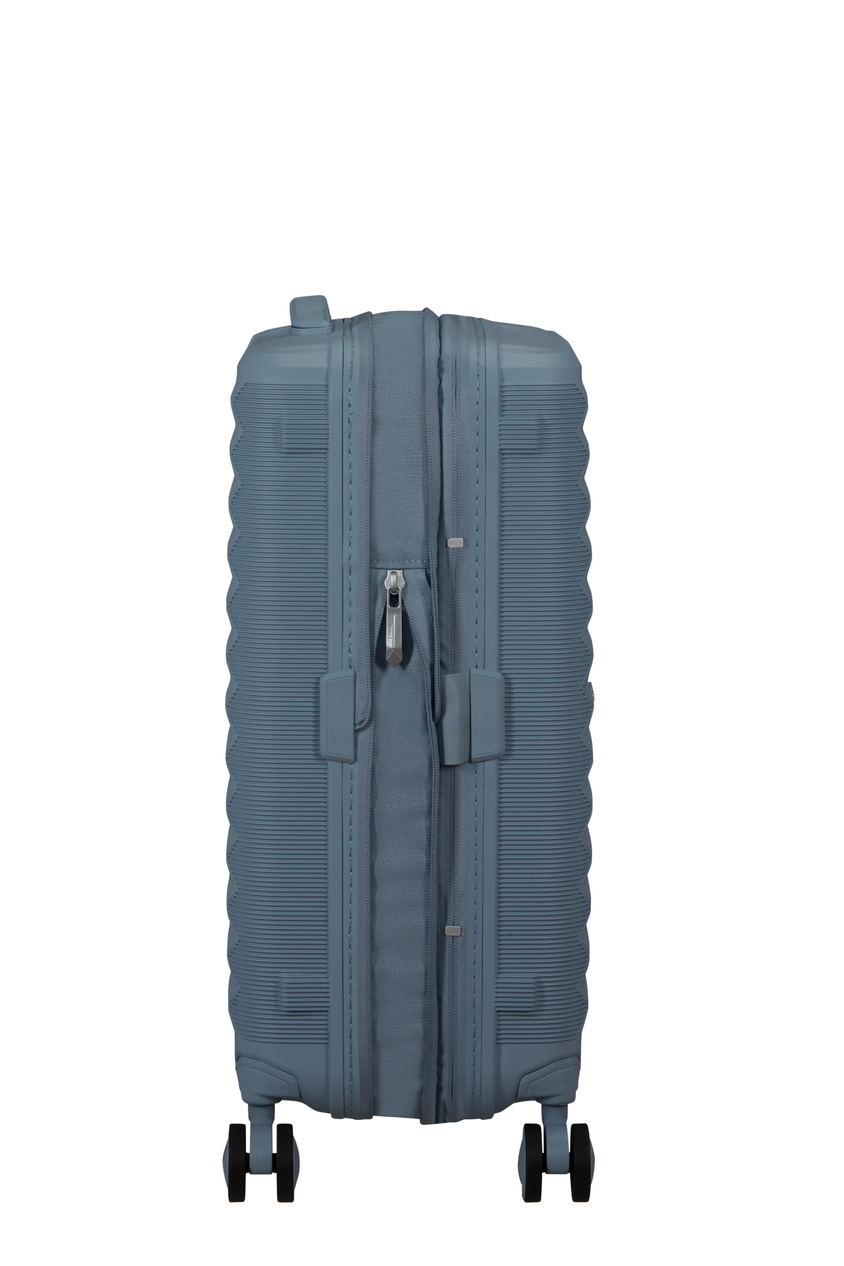 Walizka kabinowa American Tourister Fastforward 55cm powiększana szara