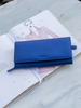 Valentini Damengeldbörse Metallic 277 blau