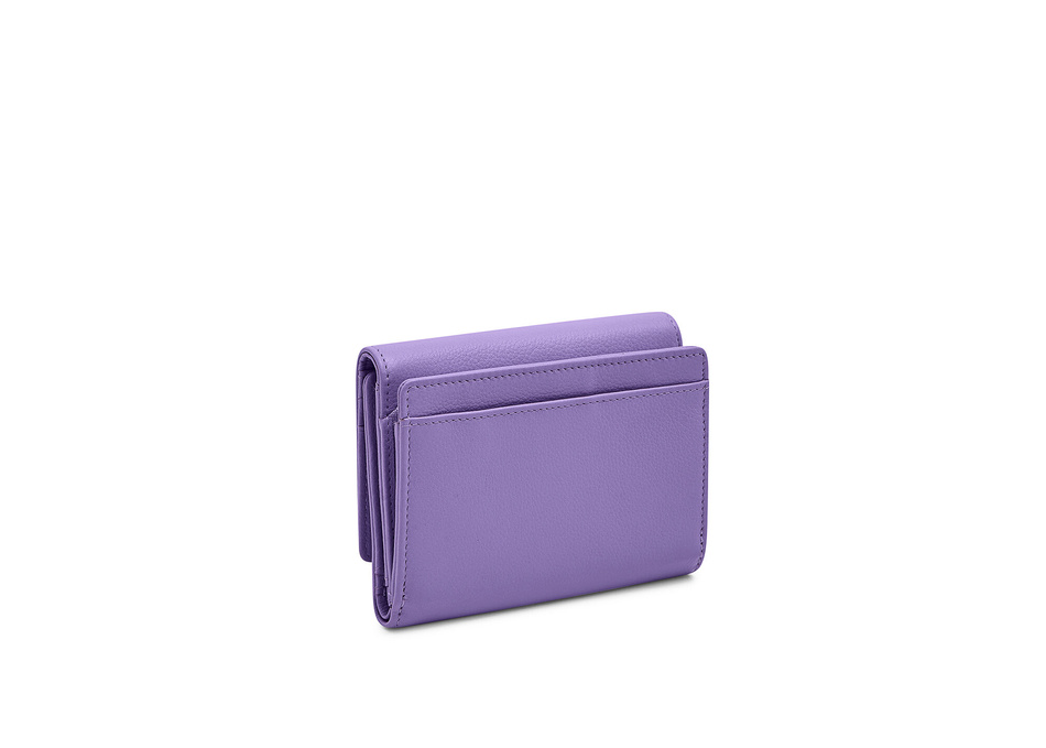 Valentini Damengeldbörse Metallic P62 blau