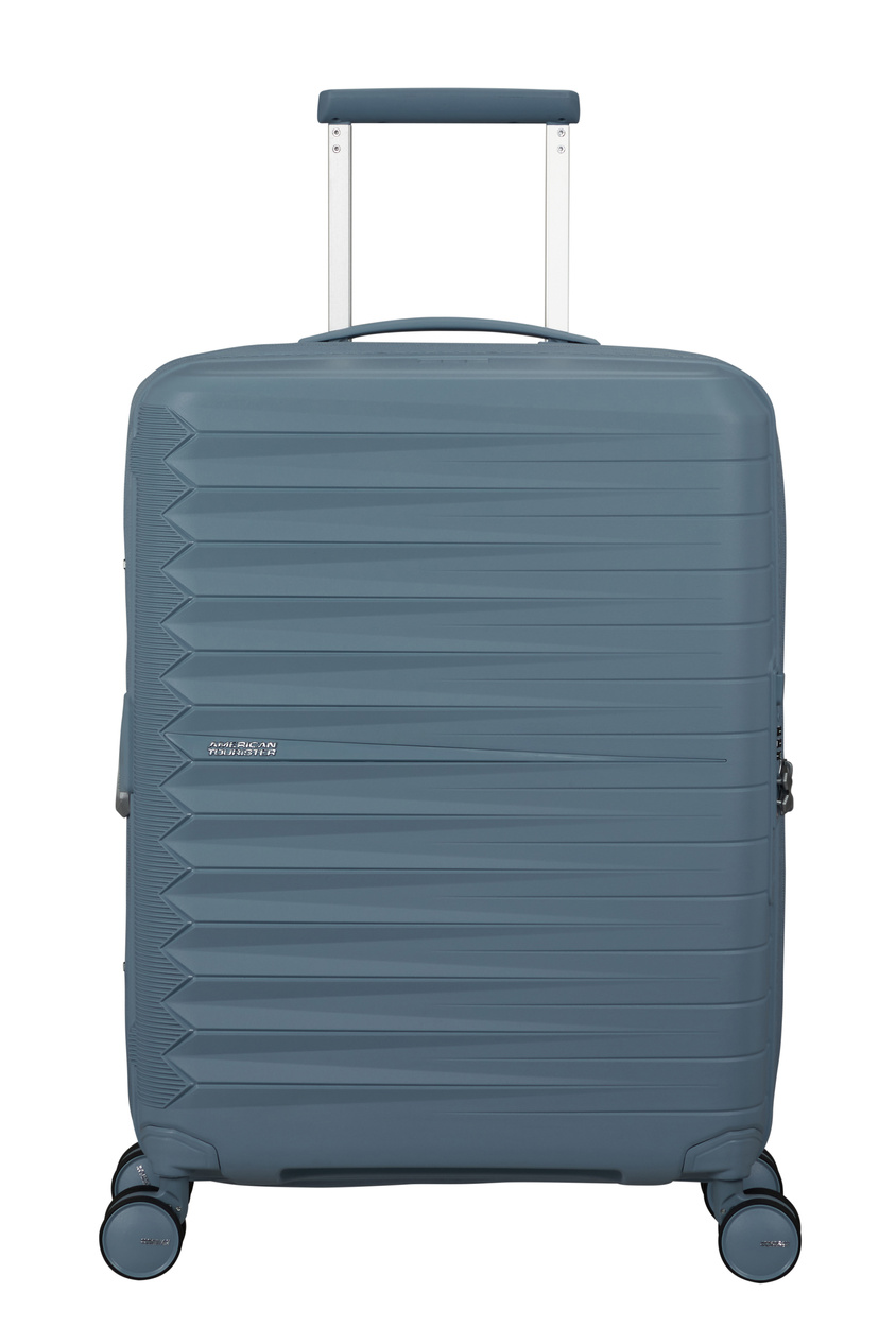 American Tourister Fastforward 55cm Kabinenkoffer, erweitert, grau