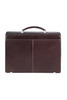 Valentini Ambassador 613 Aktentasche aus braunem Leder