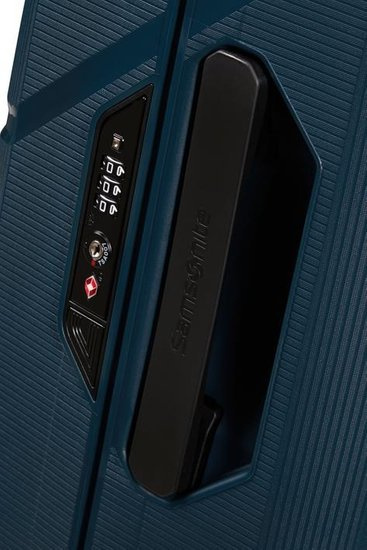 Samsonite Magnum Eco 55 cm Handgepäckkoffer, navy blau