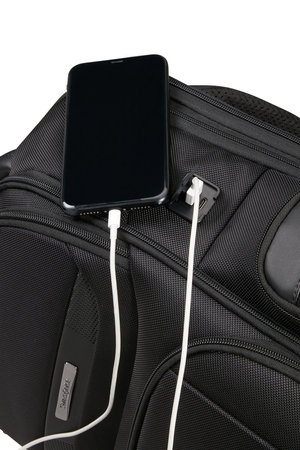 Samsonite PRO-DLX 6 17,3" Laptoprucksack, vergrößerbar, schwarz