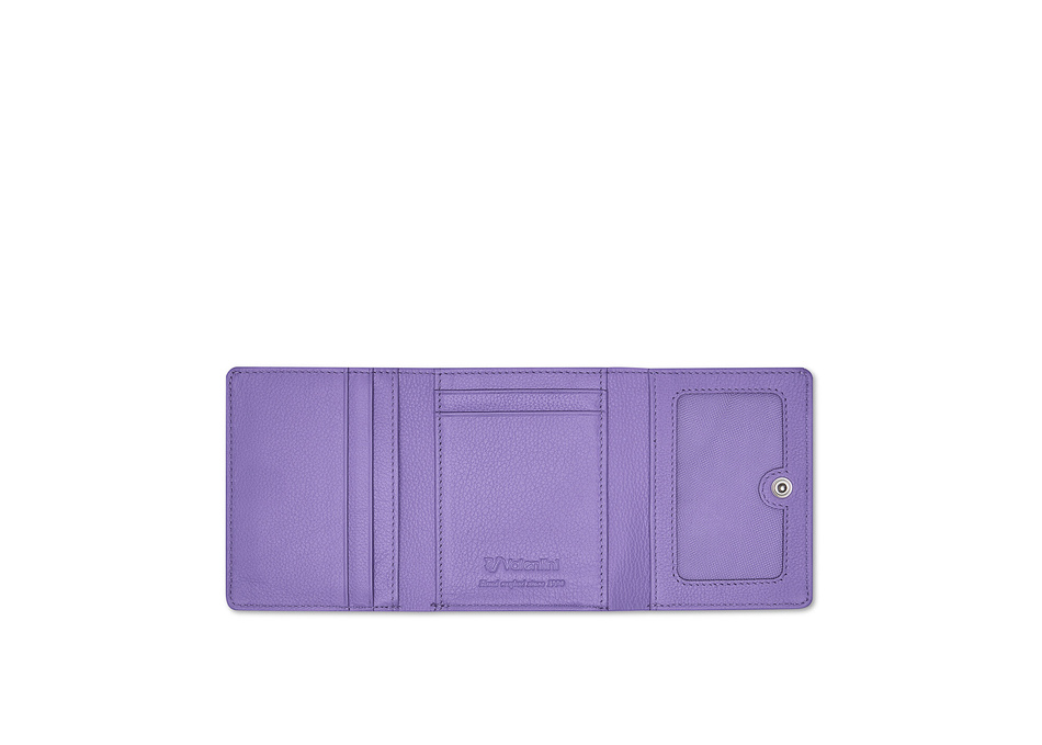 Valentini Damengeldbörse Metallic P62 blau