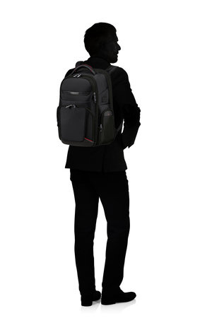 Samsonite PRO-DLX 6 15,6" Laptop-Rucksack, vergrößerbar, schwarz