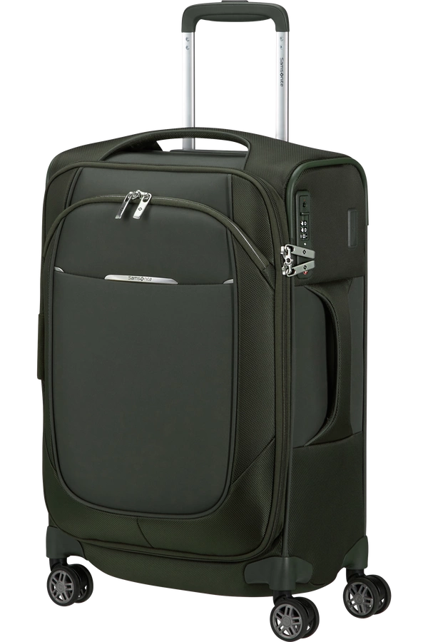 Samsonite Re-Lite 55 cm schmaler Koffer, erweiterbar, Grün