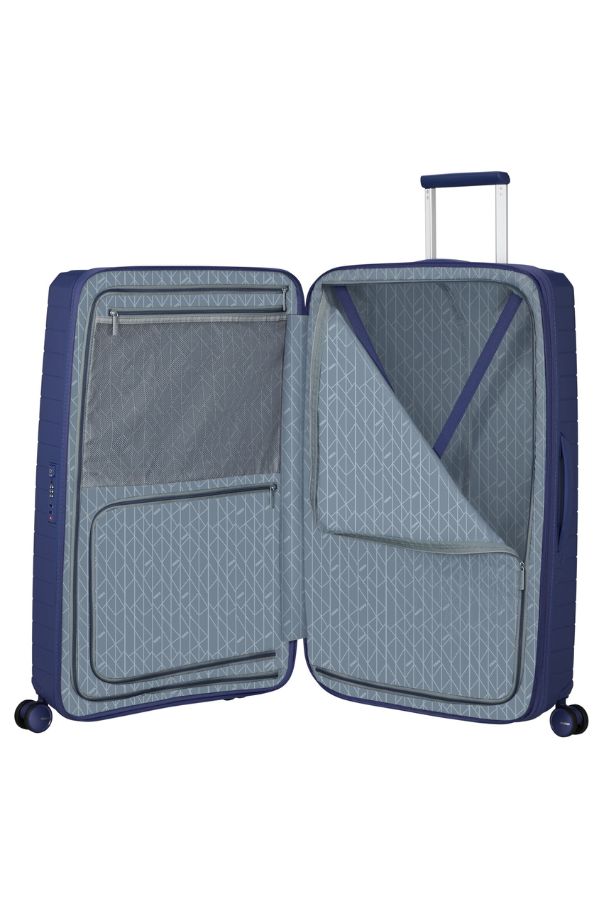 American Tourister Fastforward Koffer 78cm ausziehbar blau
