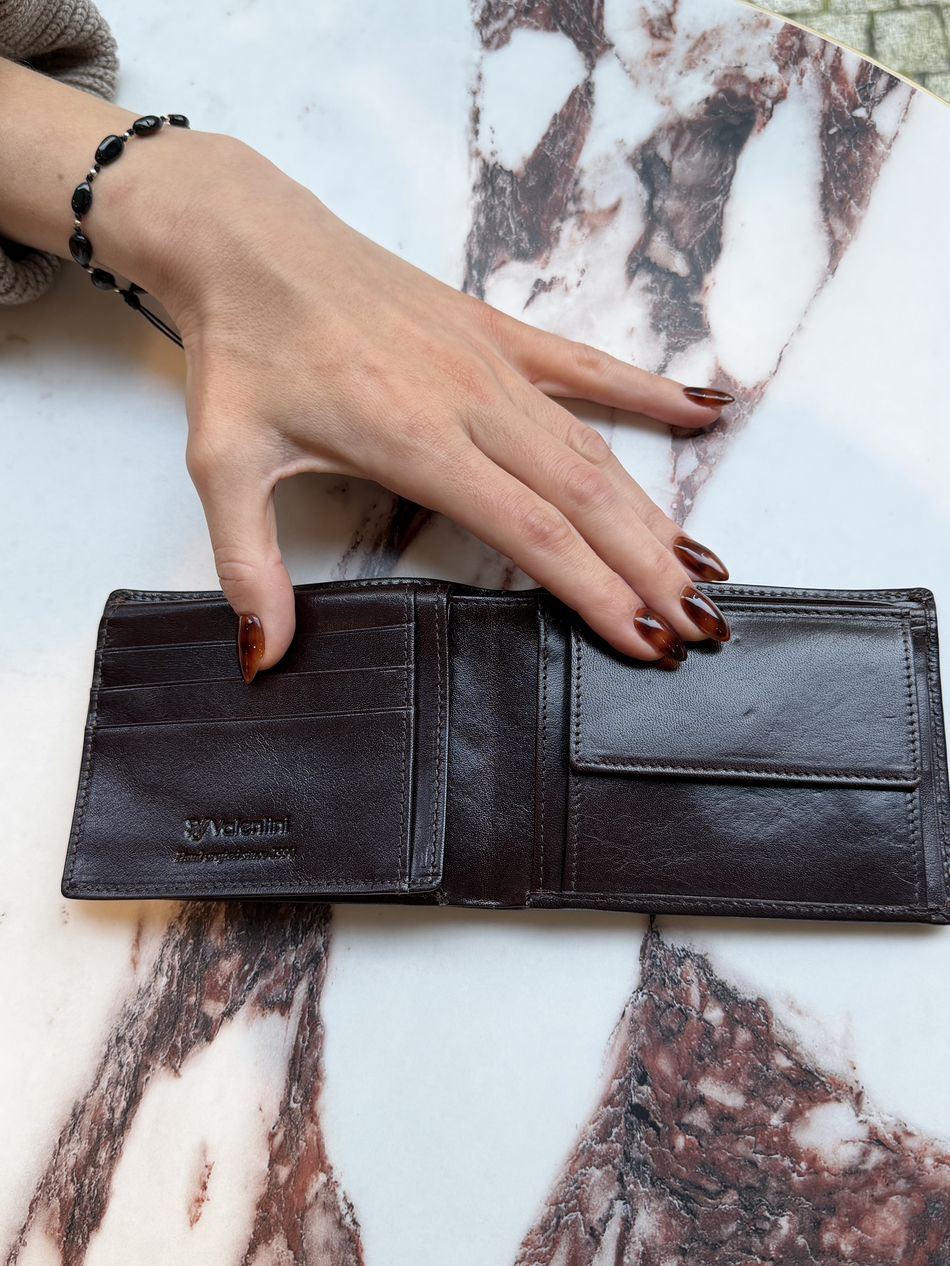 Valentini Metallic 101 Etui für grüne Karte und Dokumente