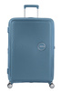 American Tourister Soundbox 77cm erweiterbarer blauer Koffer