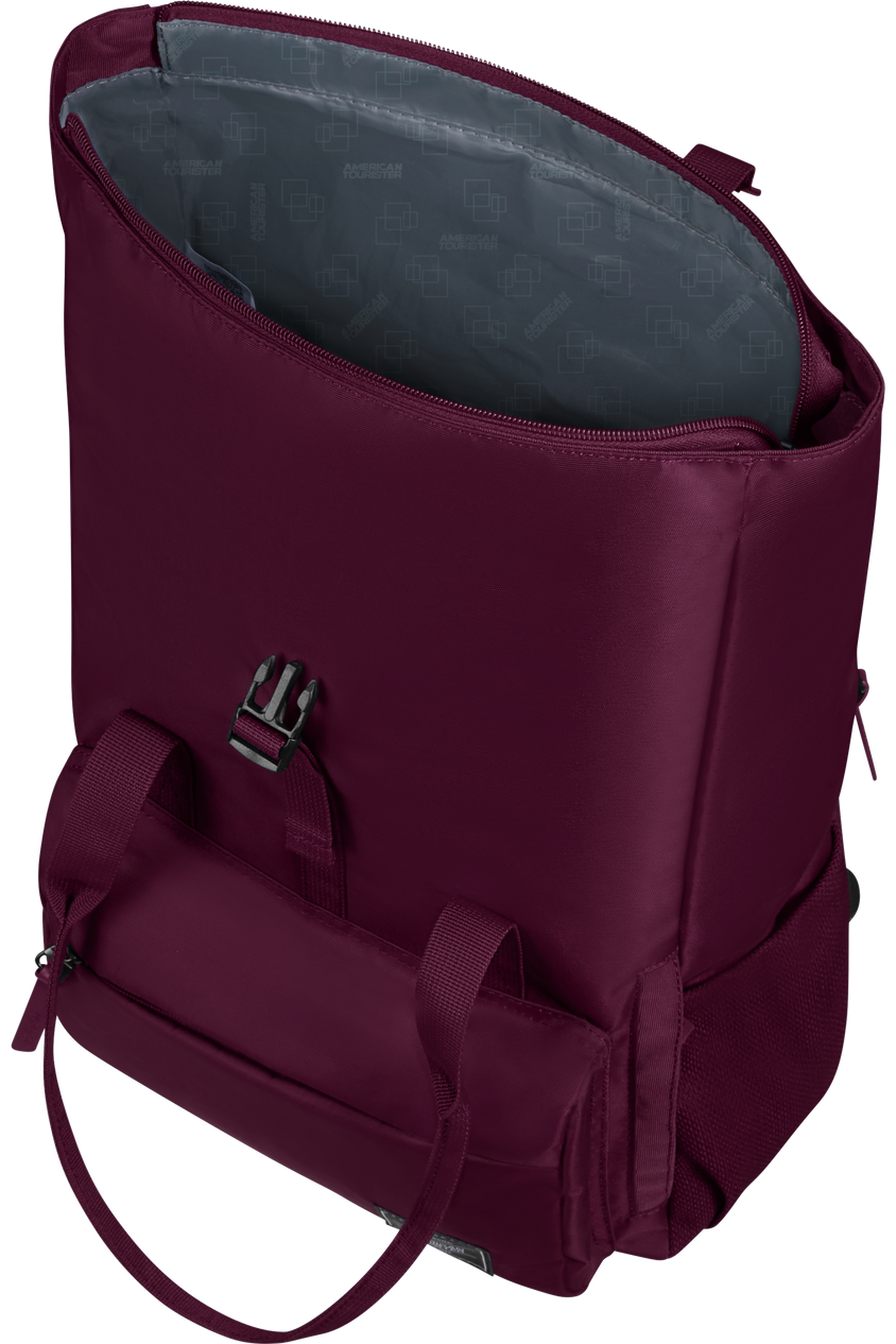 American Tourister Urban Groove 15,6" grüner Roll-Laptop-Rucksack